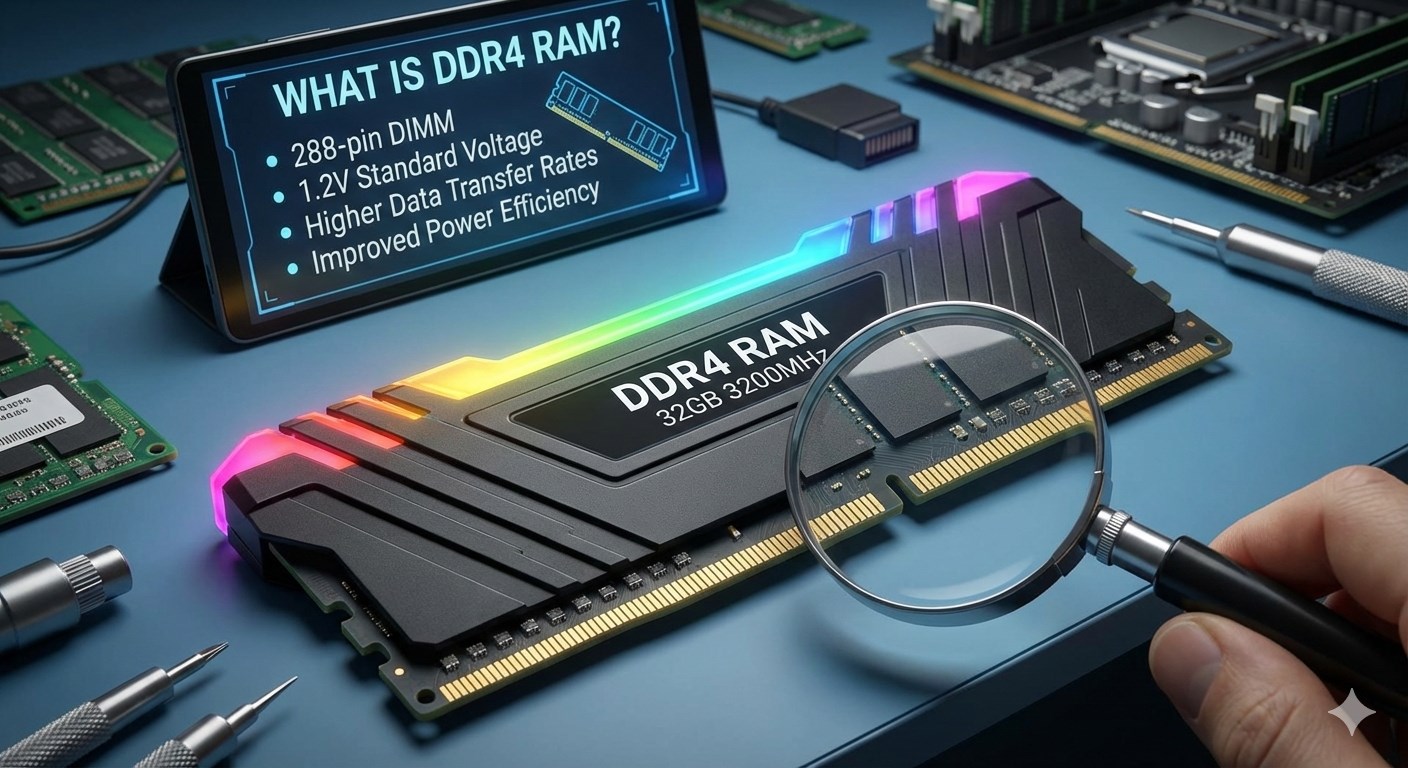 So sánh RAM DDR4 với RAM DDR3 và RAM DDR5